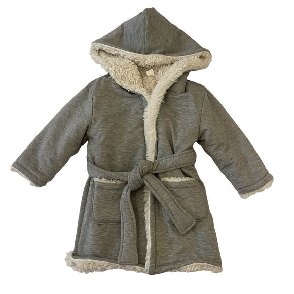 Restoration Hardware Baby & Child Robe Sherpa Lined Gender Neutral - Picture 1 of 10